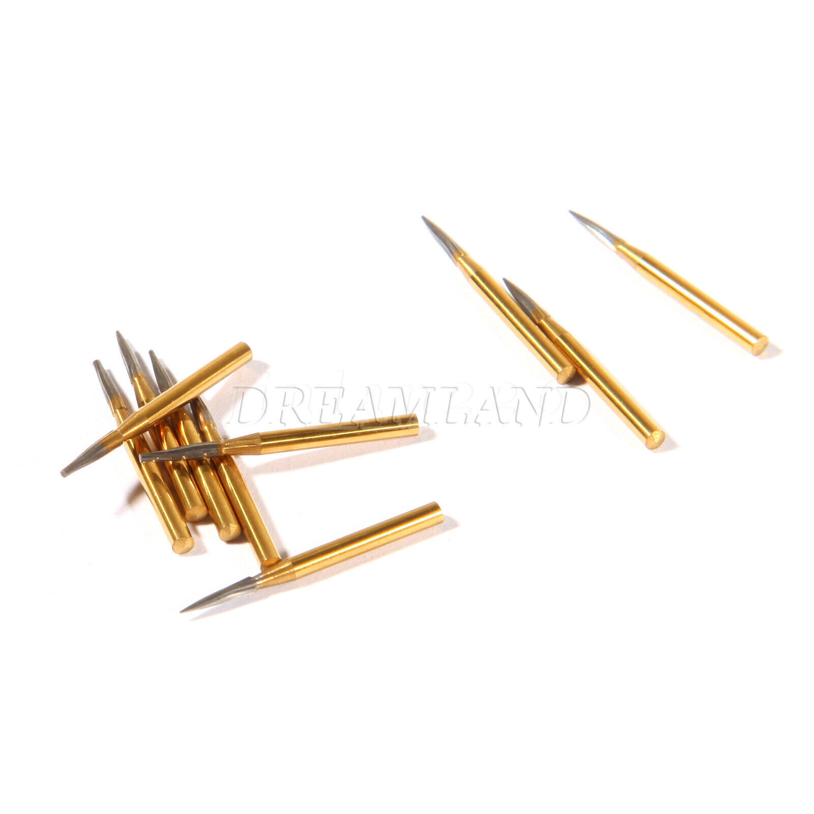 TRIMMING & FINISH DENTAL CARBIDE BURS 12 BLADES TF 7901 NEEDLE