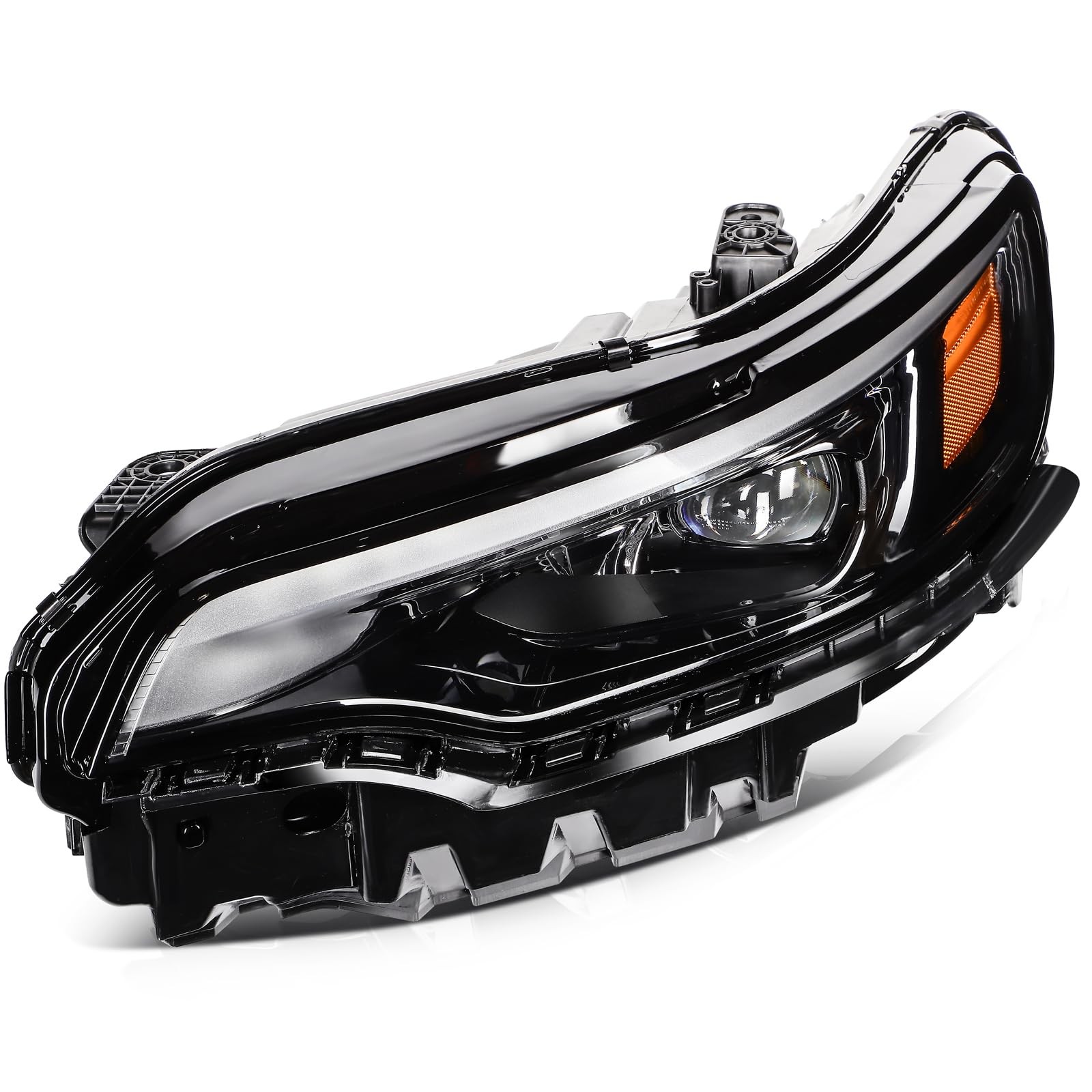headlight Assembly Left Side Replacement For Jeep For Cherokee 2019-2021