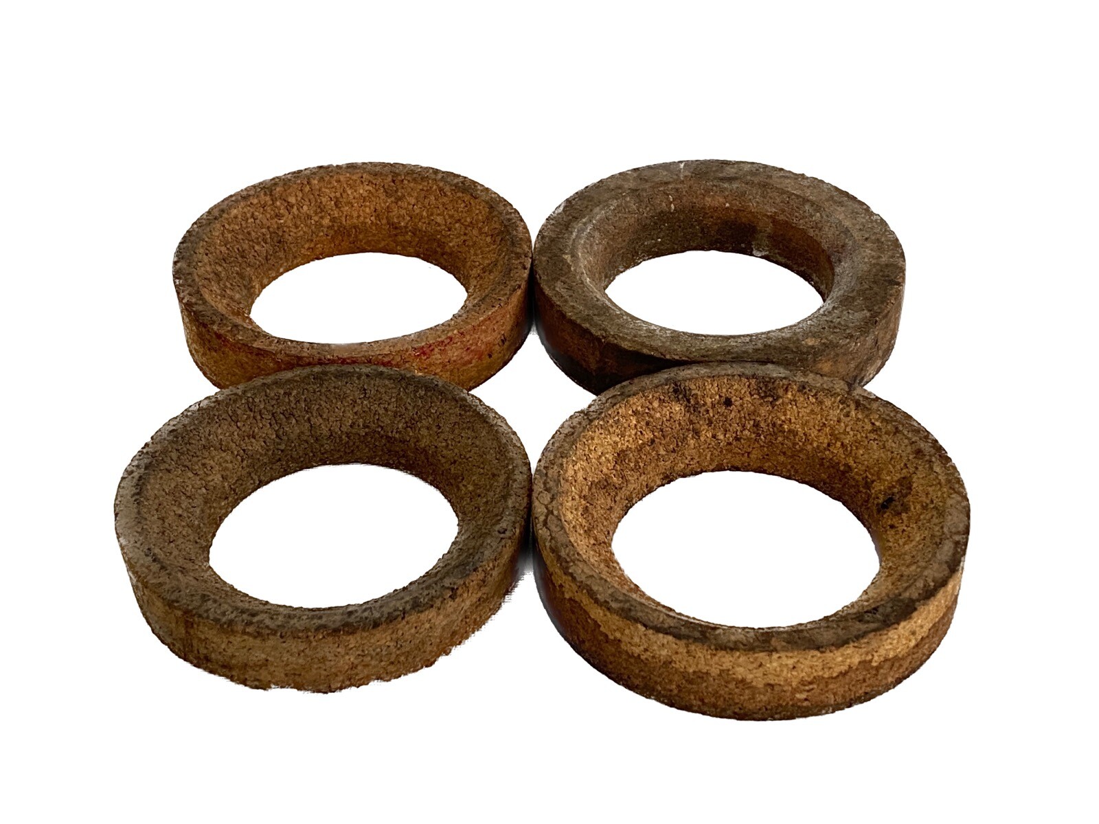 (4) Cork Ring Support For 1000-3000mL Round Bottom Flasks 140mm x 90mm x 30mm