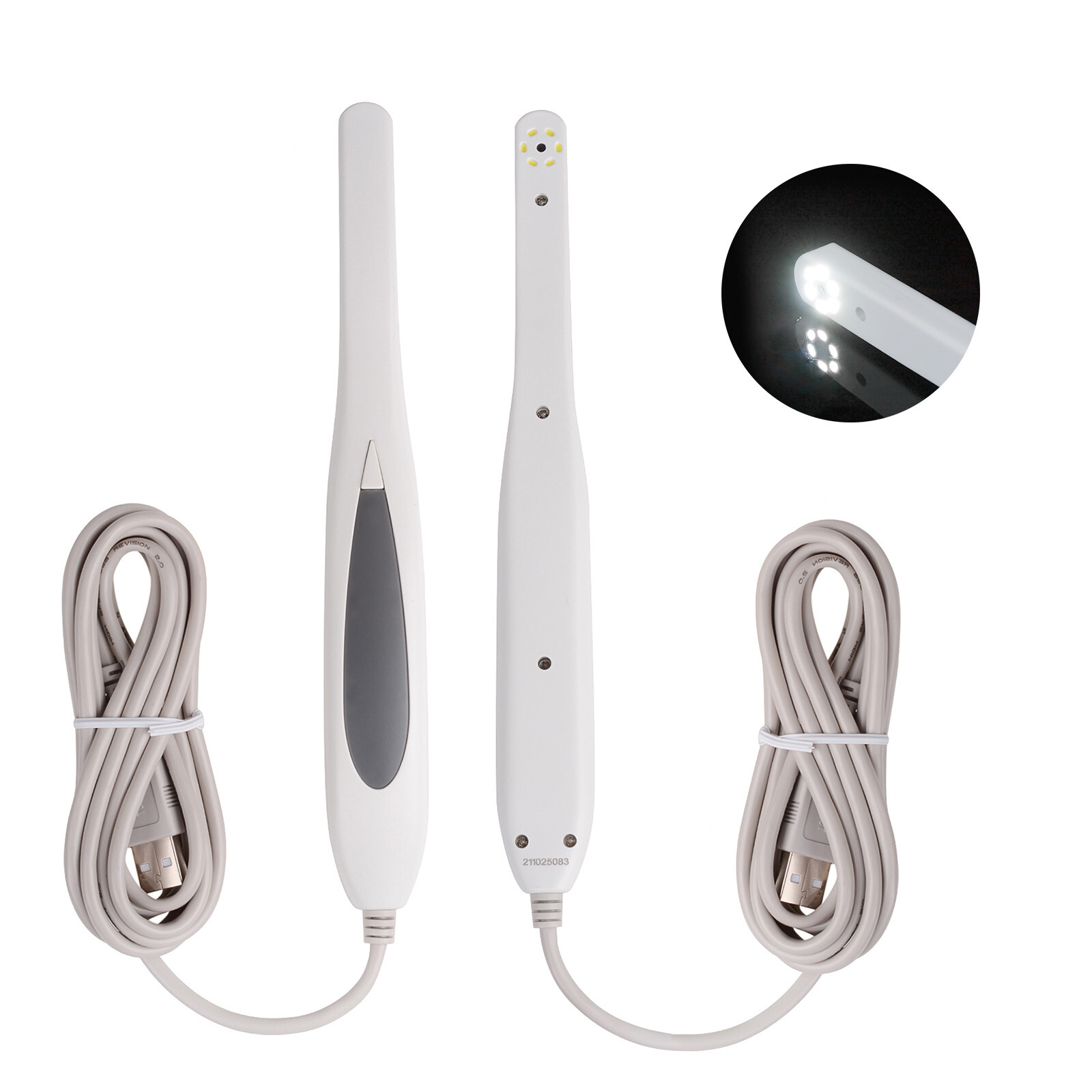 Mini USB Dental Intraoral Camera MD770 1/4″CMOS 6Pcs LED Endoscope Home Use US