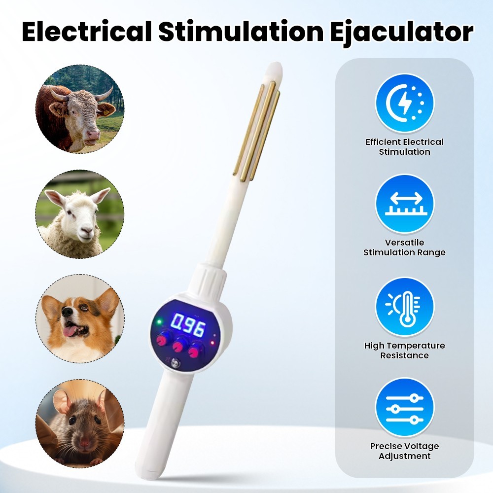 Portable Veterinary Ejaculator, Semen Collector for Livestock & Pets