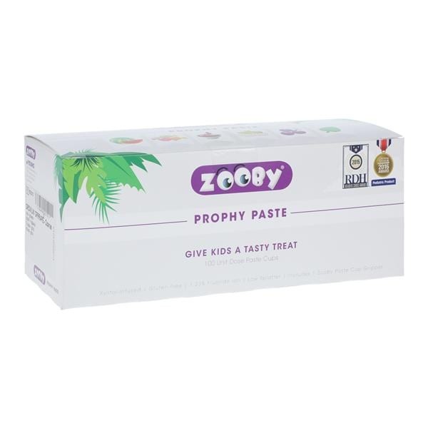 Young 602010 Zooby Growlin Grrrape Prophy Paste Coarse 100/Pk EXP Nov 2026