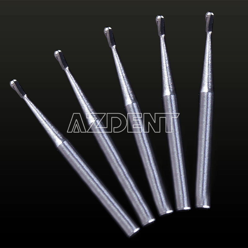 Dental Burs Tungsten Steel Carbide FG Burs Fit High Speed Handpiece 10Pcs/Kit