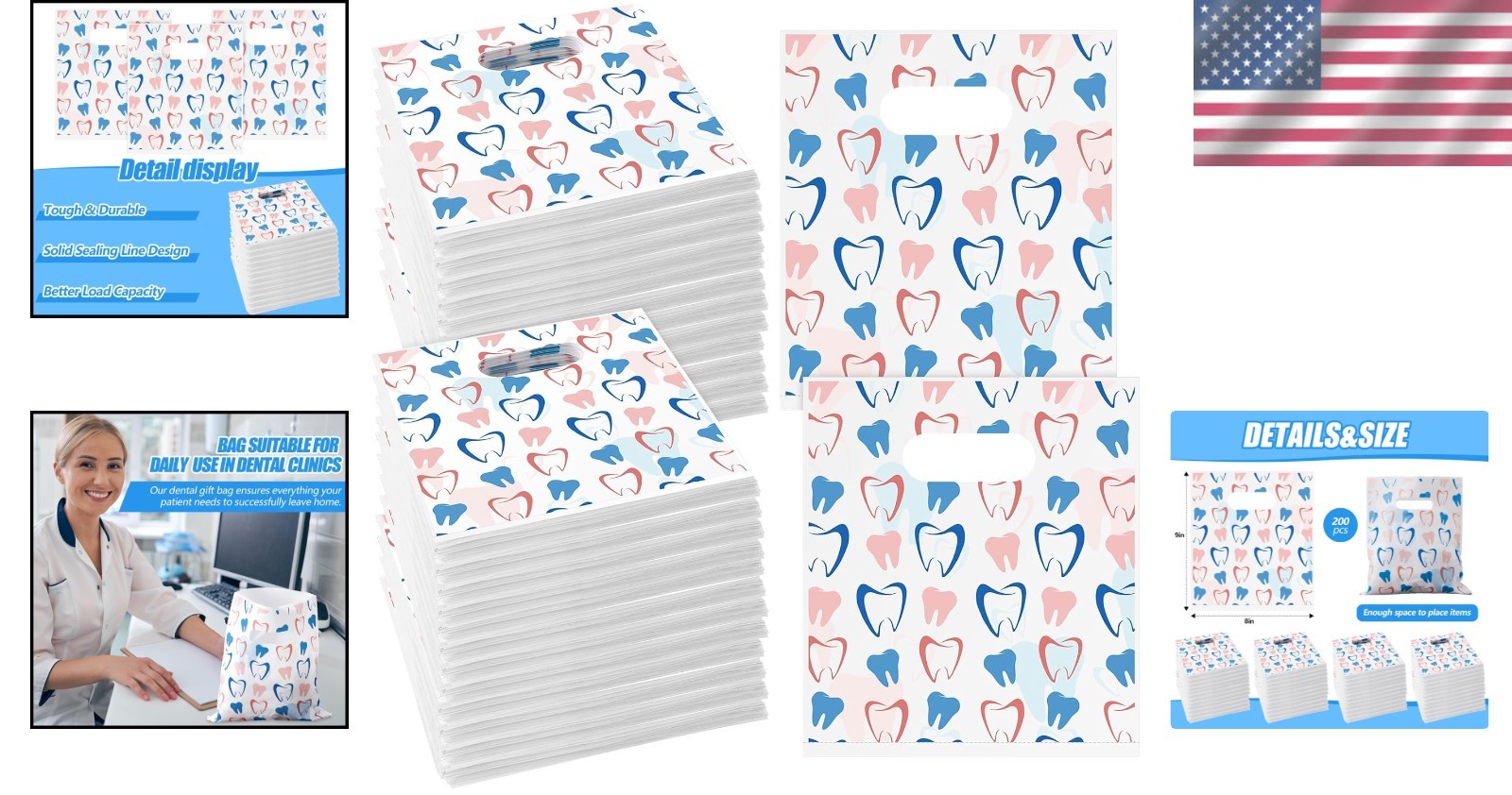 Bulk Dental Bags for Hygienist and Dentists
