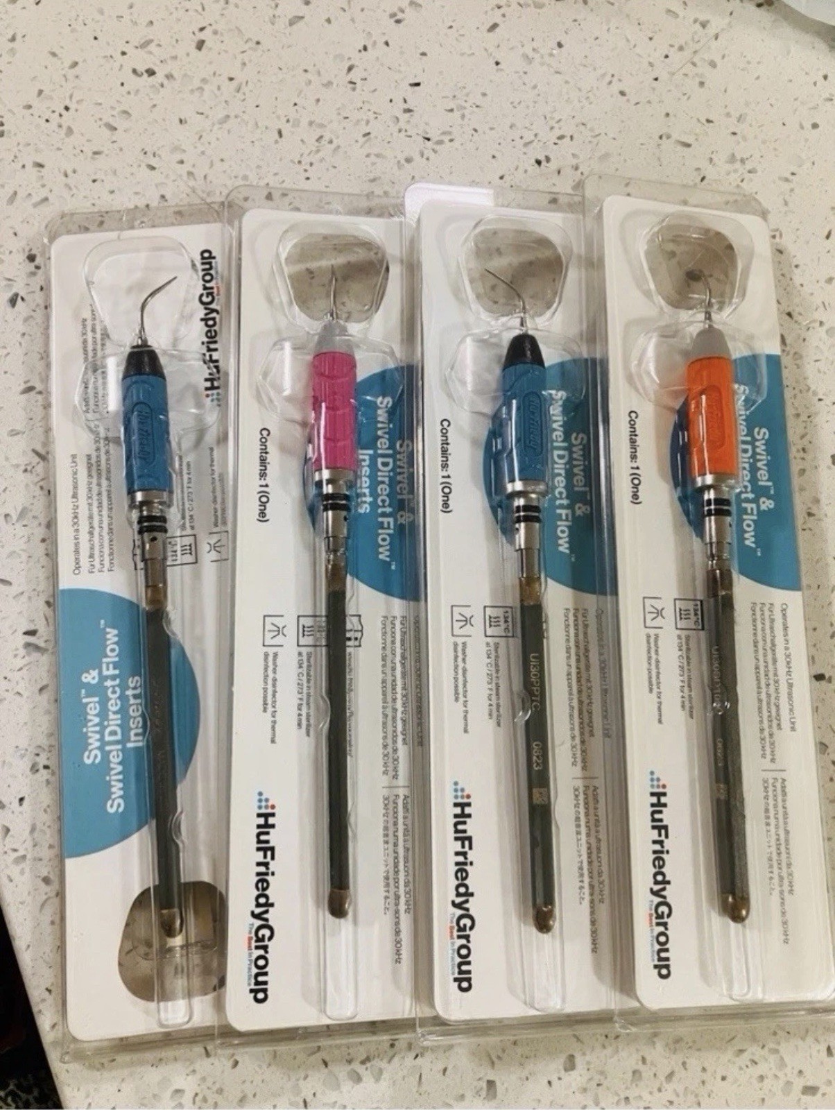 Hu-FriedyGroup Swivel Direct Flow Scaler Inserts