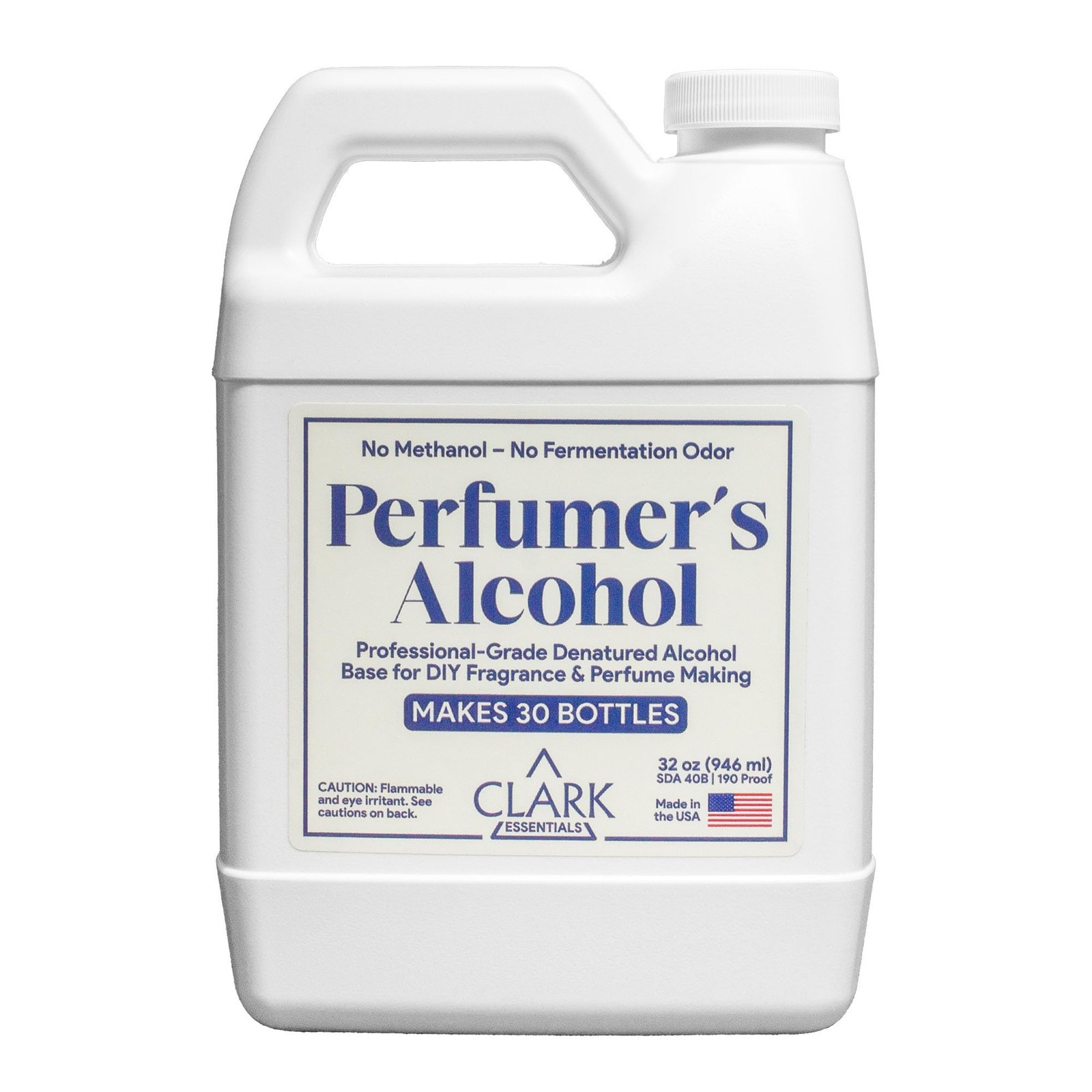 Clark Essential Perfumer’s Alcohol 32 oz – ProfessionalGrade Denatured Alcoho…