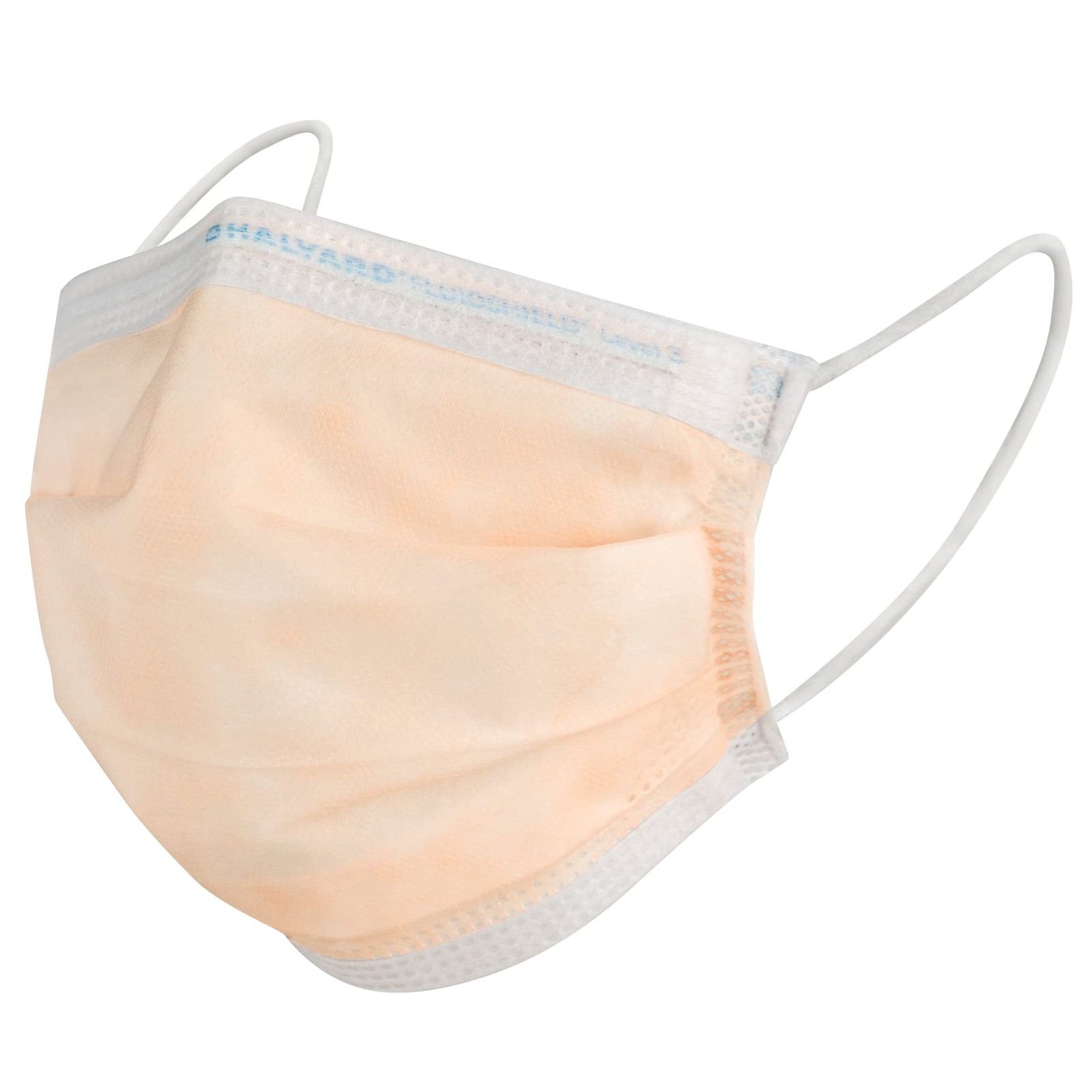 400 Count 4 Layer Orange Pleat Style Healthcare Masks With Earloops 98 Filtra…