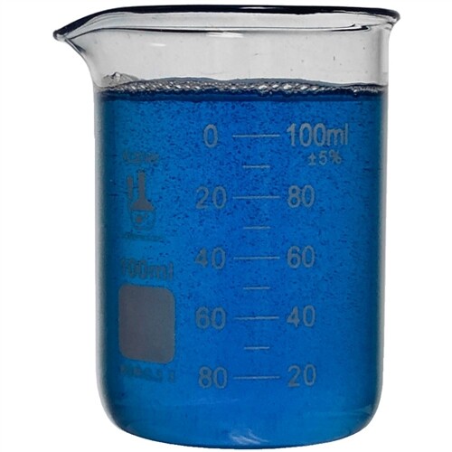 100ml Beaker, Low Form, 3.3 Boro. Glass, Karter Scientific 247F5 (Pack 24)