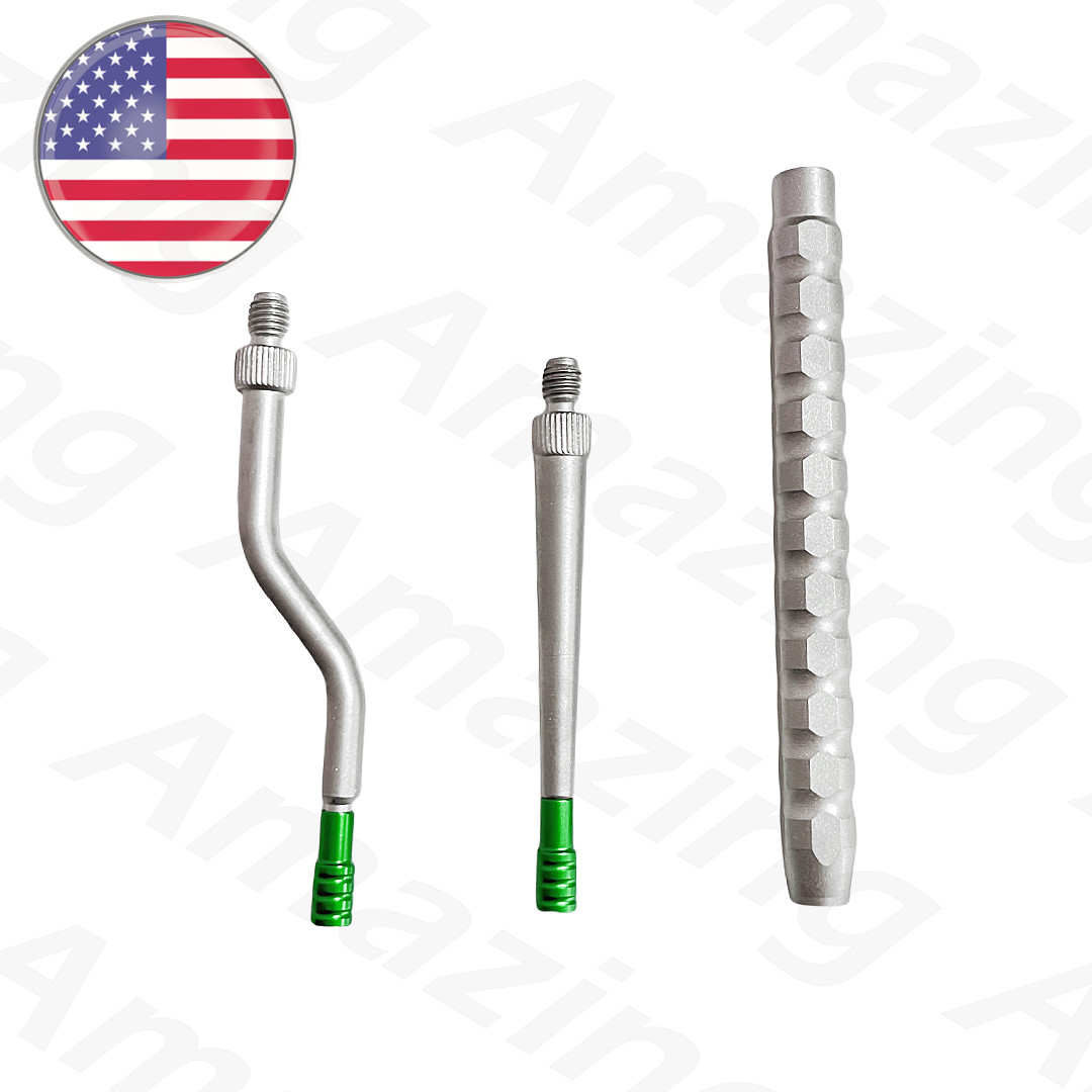 Dental Guide Bone Tacks Cather Titanium Pins Membrane GBR Fixation Pin Hex Case