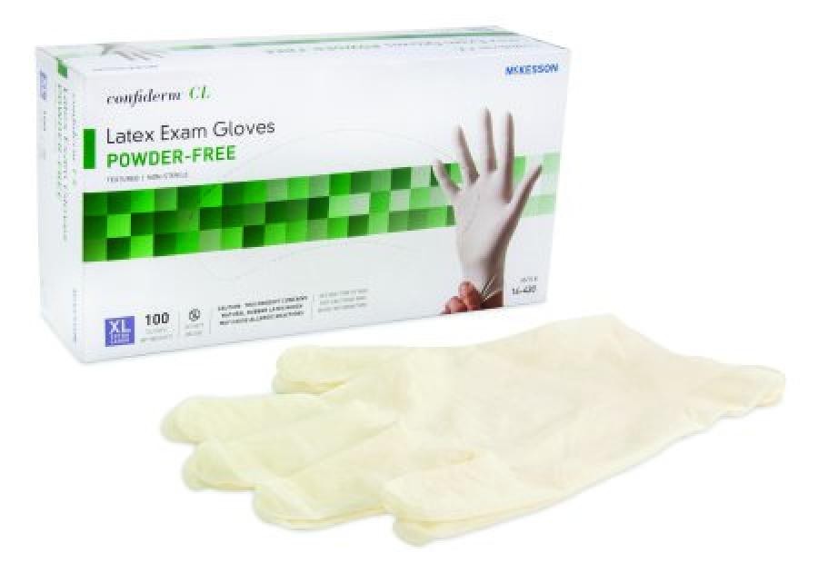 McKesson Confiderm CL Gloves, Extra-Large, Ivory, XL, 1000 Count, 14-430