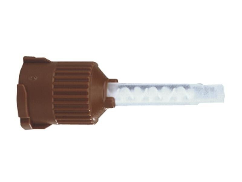 50 pcs Pack of BROWN Mixing Tips for Core Buildup Material