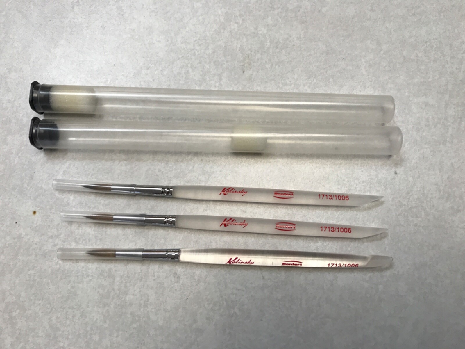 3 RENFERT Kolinsky Brush #6 NEW