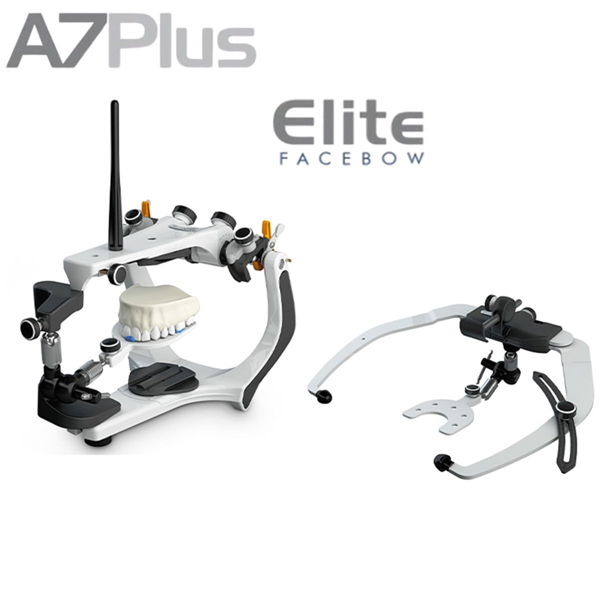 BIOART Semi-Adjustable A7 Plus Articulator with Elite Facebow & Plastic Case