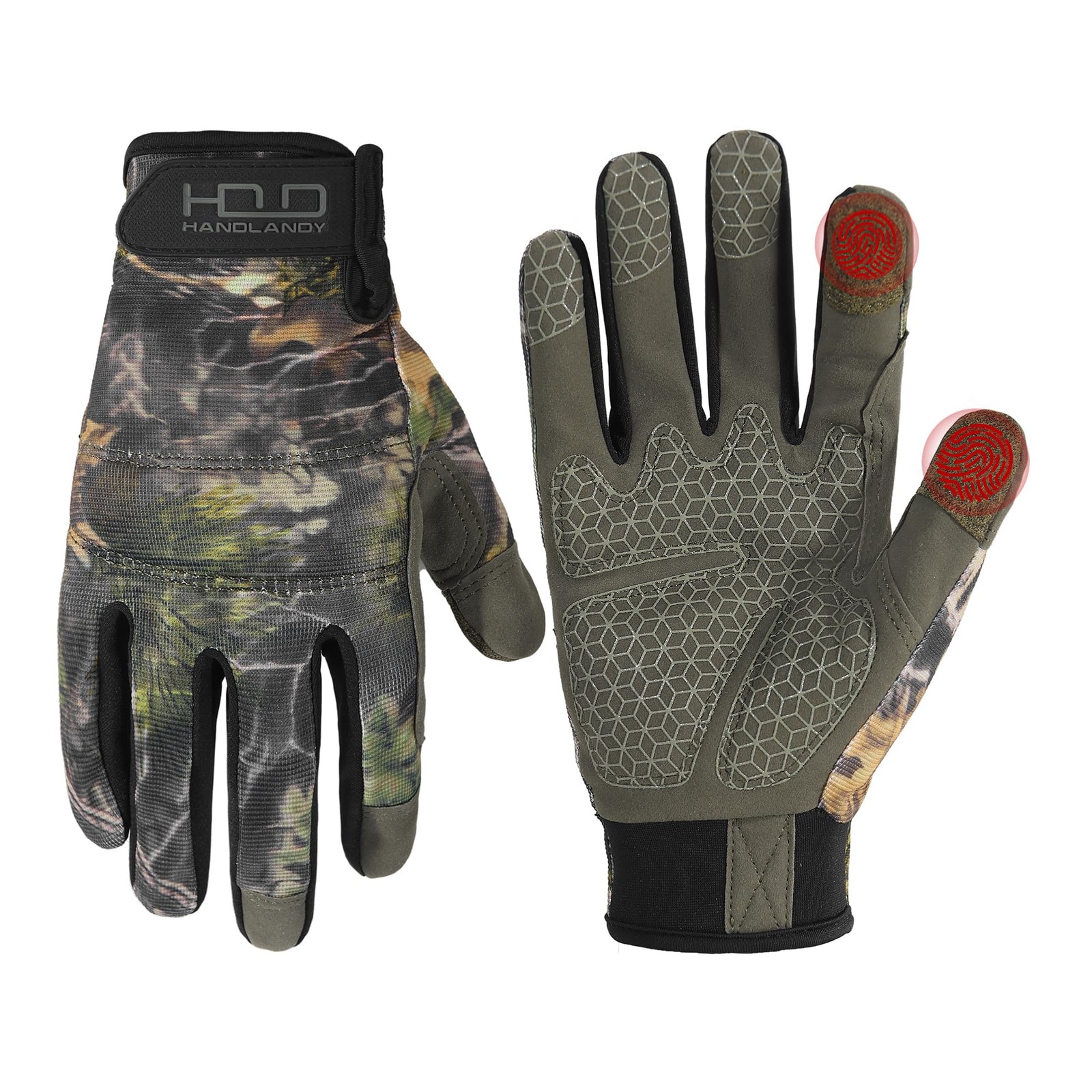 Handlandy Work Gloves For Men Women Utility Mechanic Gloves Touch Screen Grip