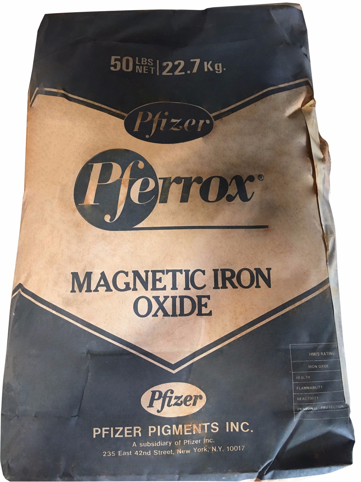 Iron Oxide 90.0+% USP, Brown Powder (50 Lb Bag)