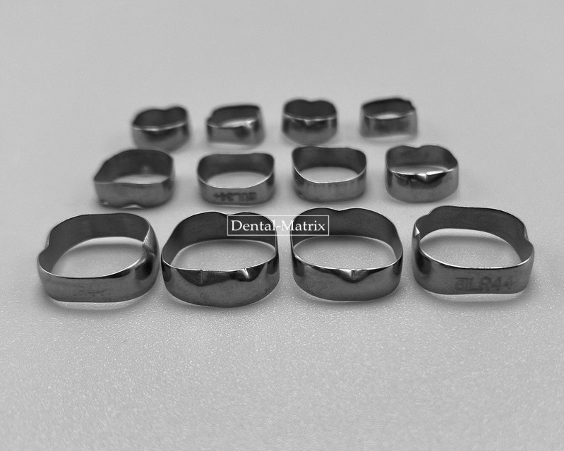 Dental Orthodontic 1st Plain Molar Bands #29-44 Buccal Tubes Cleats Roth 022 018