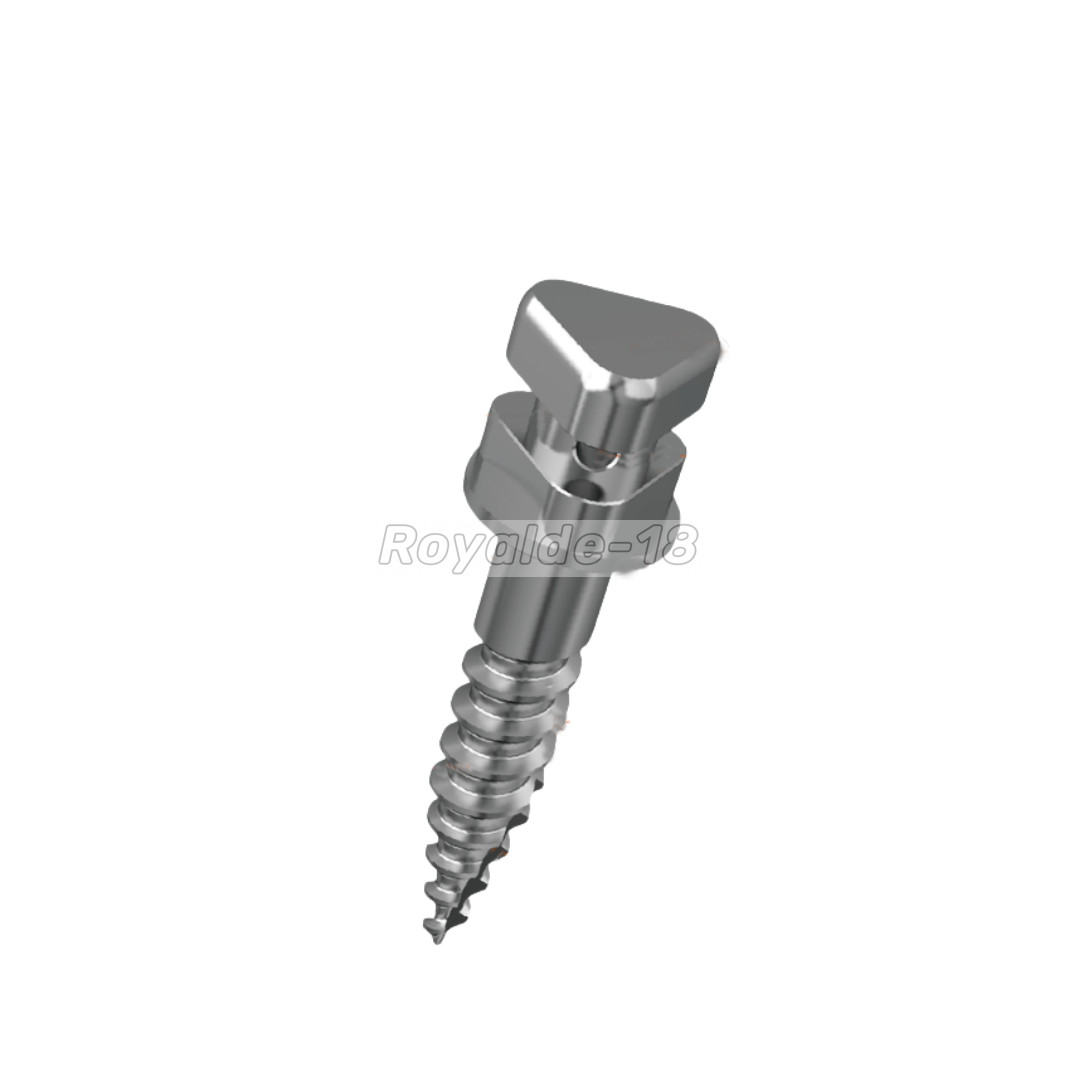 Dental Orthodontic Triangle Cap Mini Screw Micro Bone Titanium Screwdriver Rod