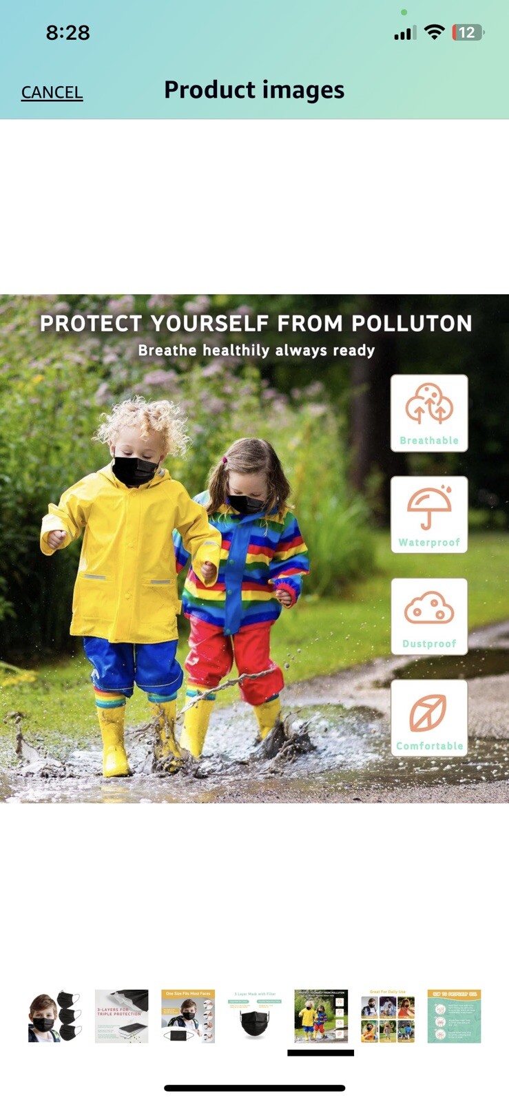 Disposable Child Protective Mask