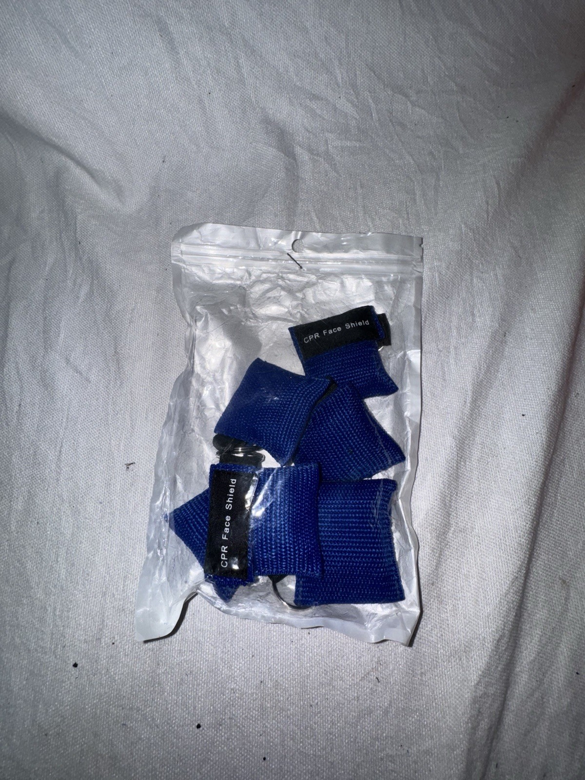 6pc First aid CPR Face Shield Mask Keychain Emergency Kit CPR Face Shields