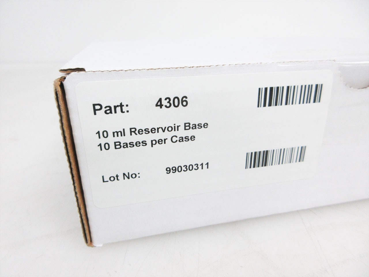 INTEGRA 4306 10 PACK OF 25 mL RESERVOIR BASE BASES FOR 8 16 CHANNEL PIPETTES