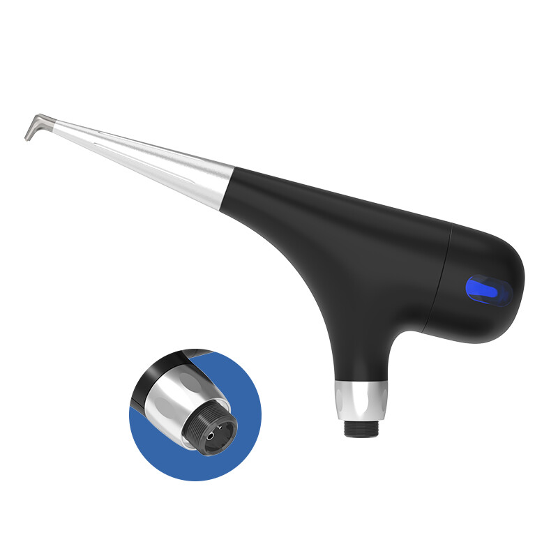 Dental Polishing Air Prophy Jet Teeth Polisher Handpiece Sandblasting 4/2 Holes