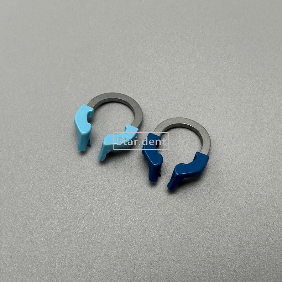 Dental Sectional Matrix Clamps Metal Ring Ni-Ti Bands Retainer Matrices Clips
