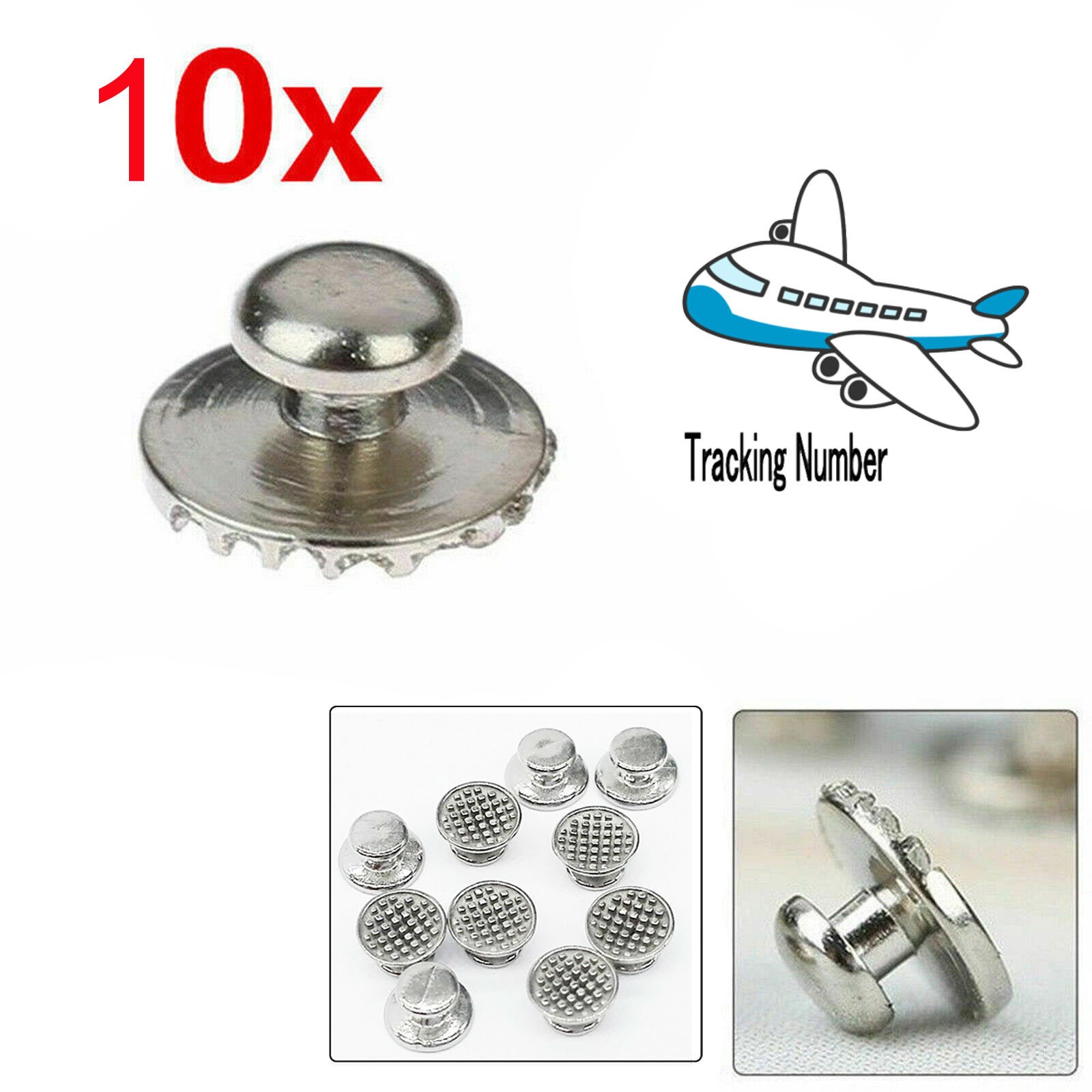 Dental Orthodontic Lingual Buttons Traction Hook Bondable 3mm Round Caplin Hook