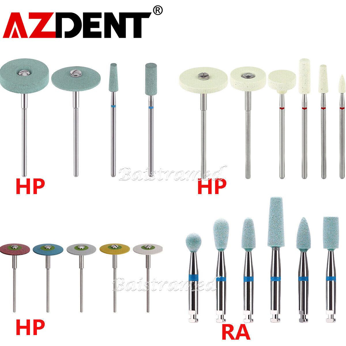 Dental Lab Ceramic Diamond Polisher Grinder For Zirconia Porcelain Polishing