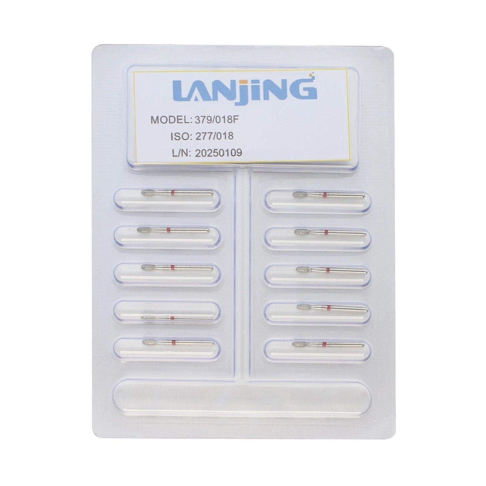 Dental Burs Diamond FG Egg Football Fine Coarse Fine High Speed Dia-bur 379 368
