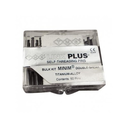 Coltene L842 TMS Link Plus Minikin Titanium Double Shear Kit .021″ 50/Pk