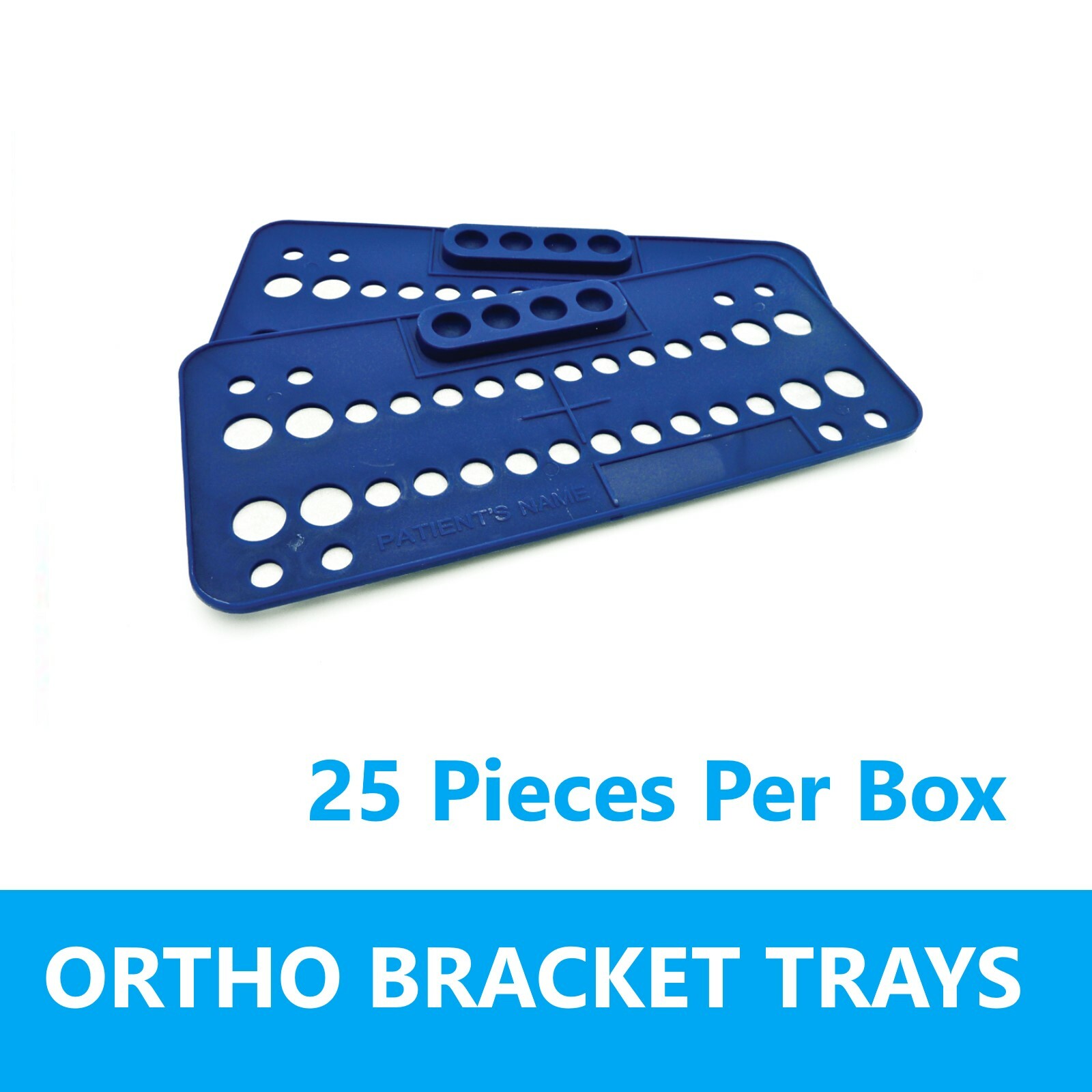 Dental Ortho Bracket Trays 25 pcs Ortho Bracket Trays – Choose Colors