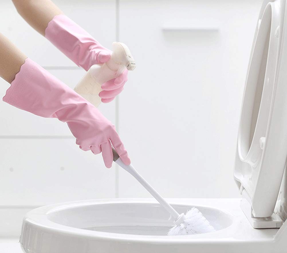 Alimat PluS 3 Pack Reusable Cleaning Gloves Latex Free, Dishwashing Gloves wi…