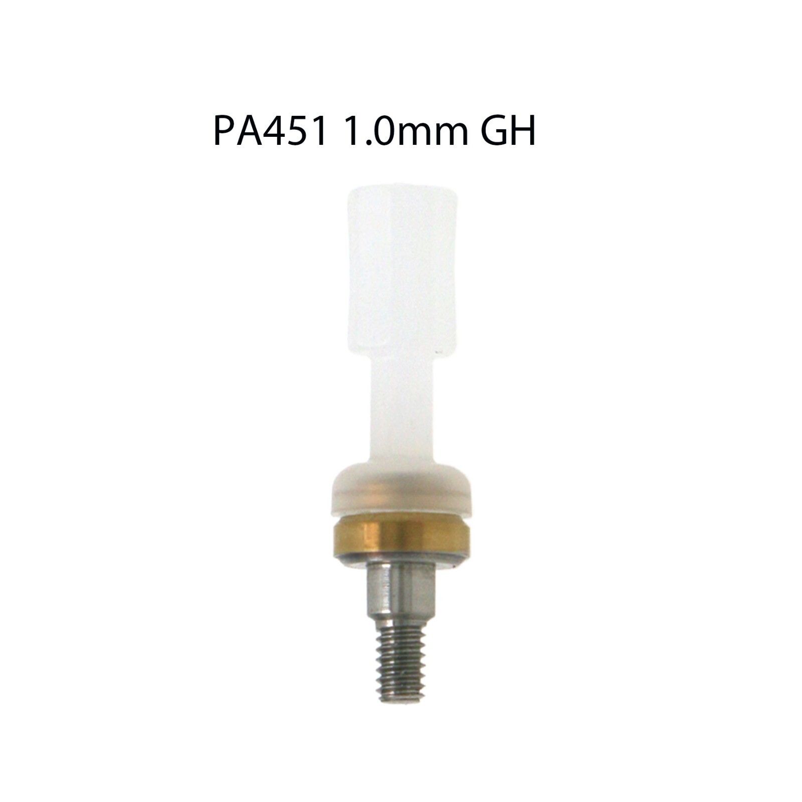 Locator Abutment Compatible Zimmer Tapered Screw-vent 3.5/4.5mm Mis Hex platform