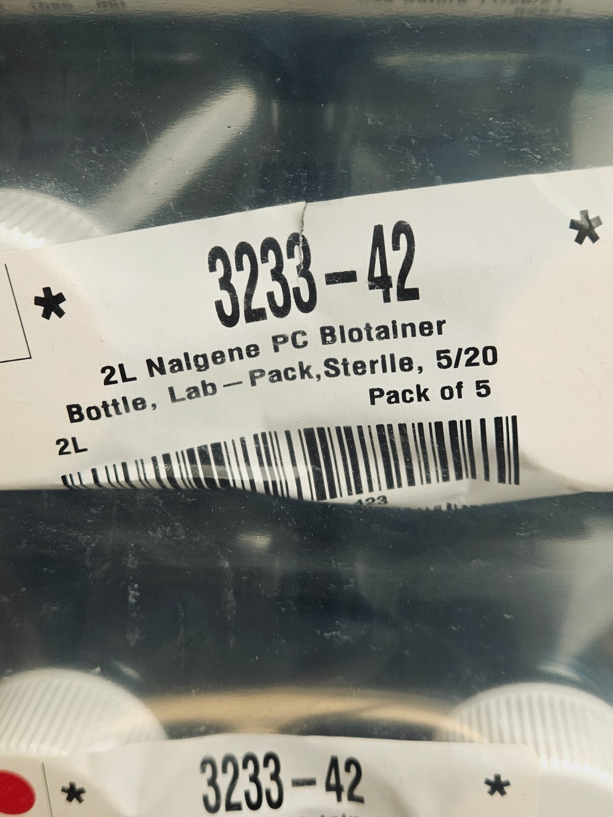 Thermo Scientific Biotainer Bottle 2 L Screw Cap PC Sterile 20 Bottles