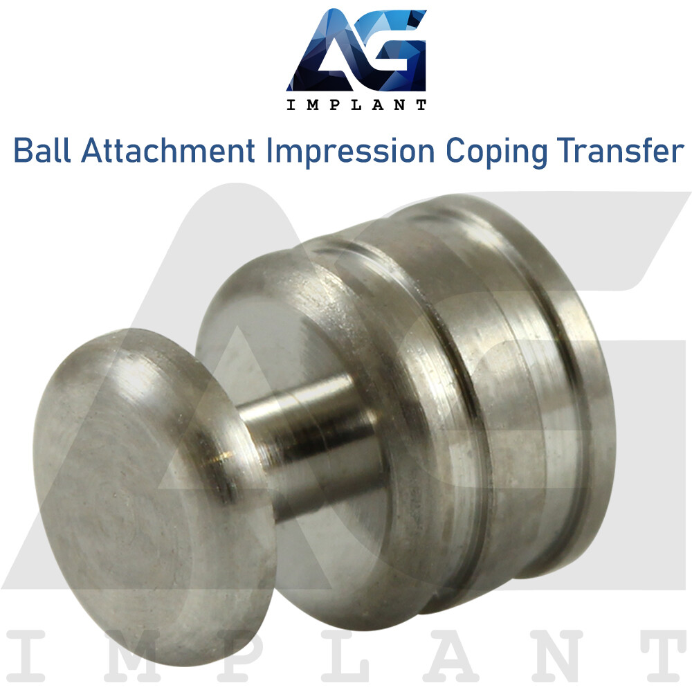 5 Ball Attachment Impression Coping Transfer Stainless Steel Lab