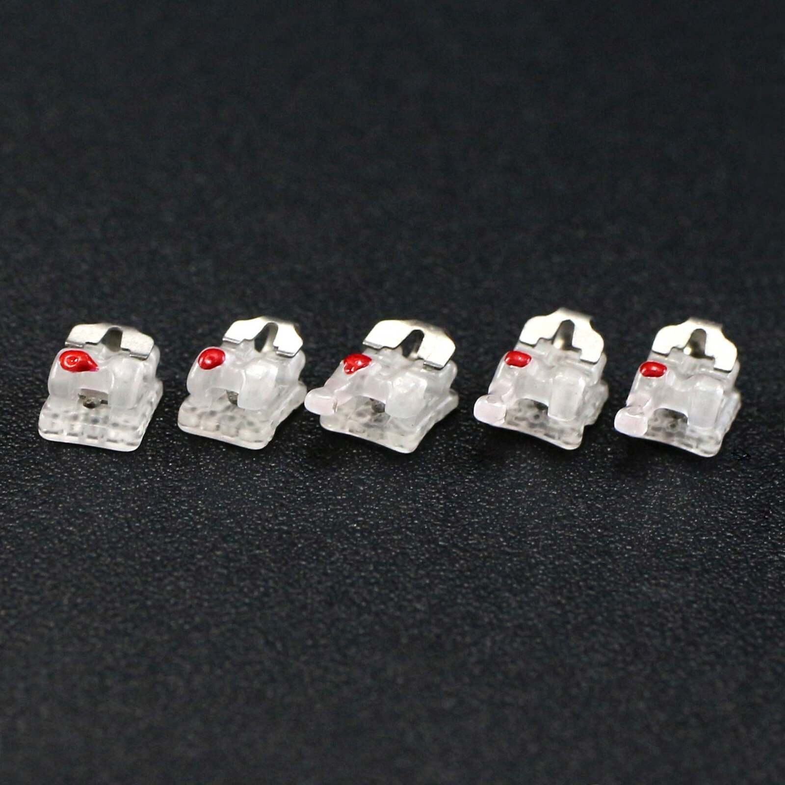 Orthodontic Self Ligating Bracket Empower Ceramic Sapphire Brace Roth 022 345 AO