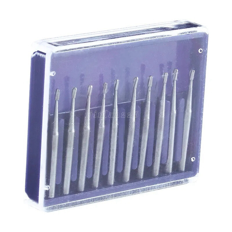 SANDENT Dental FG330 High Speed Carbide Burs Tungsten Steel 19mm