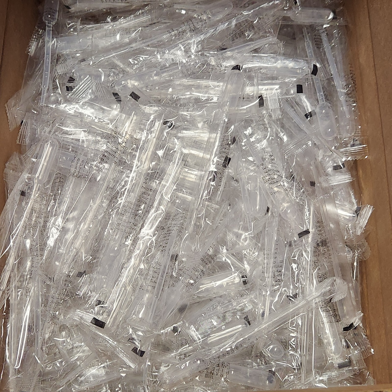 Bof Of 590 Transfer Pipette Small Bulb Graduated Individually Sealed 12/2025