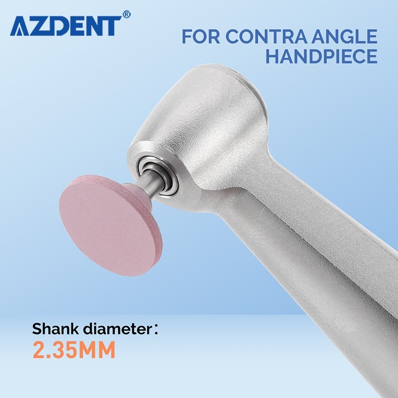 12pcs Dental Silicone Composite Polishing Wheel Kit RA Polisher AZDENT