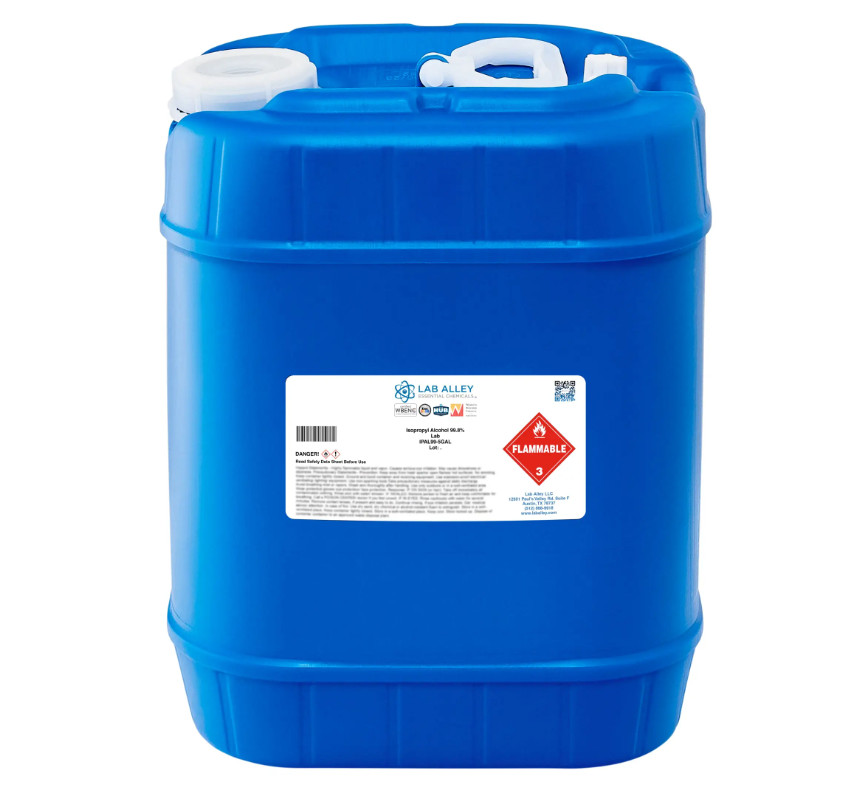 Lab Alley Isopropyl Alcohol 99.8% Lab Grade – 5GAL !!
