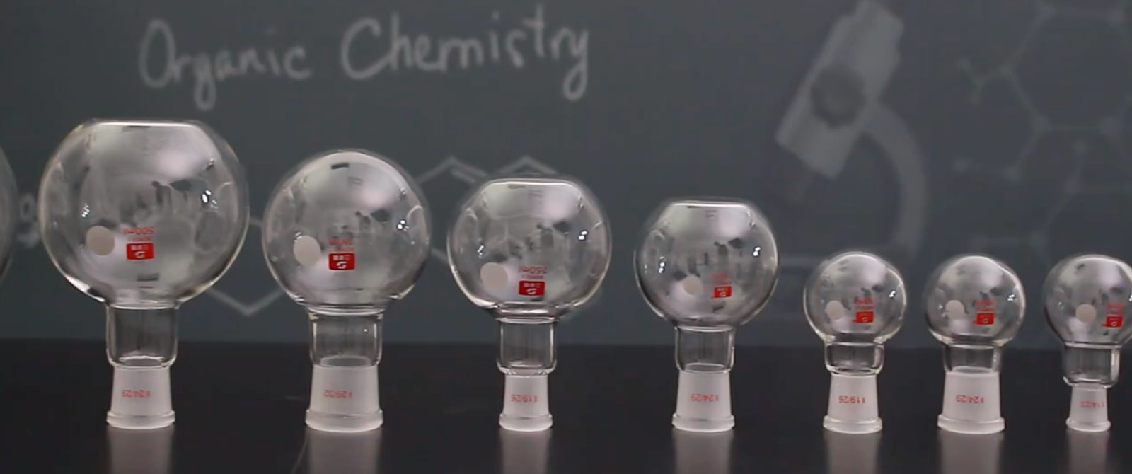 glassware flat bottom flask ground 24/29 100ml 150 200 250 500ml 1L 19/26 24/40