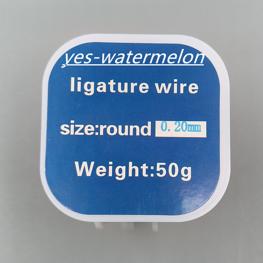 50g Dental Medical Wire Line 0.2/0.25/0.3mm 50g Plastic And Stainless Steel Roll