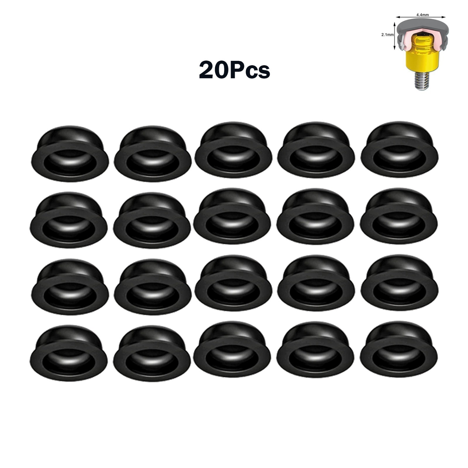 US Classic Replacement Metal Housing & Black Lab Cap Assembly for Zest Locator