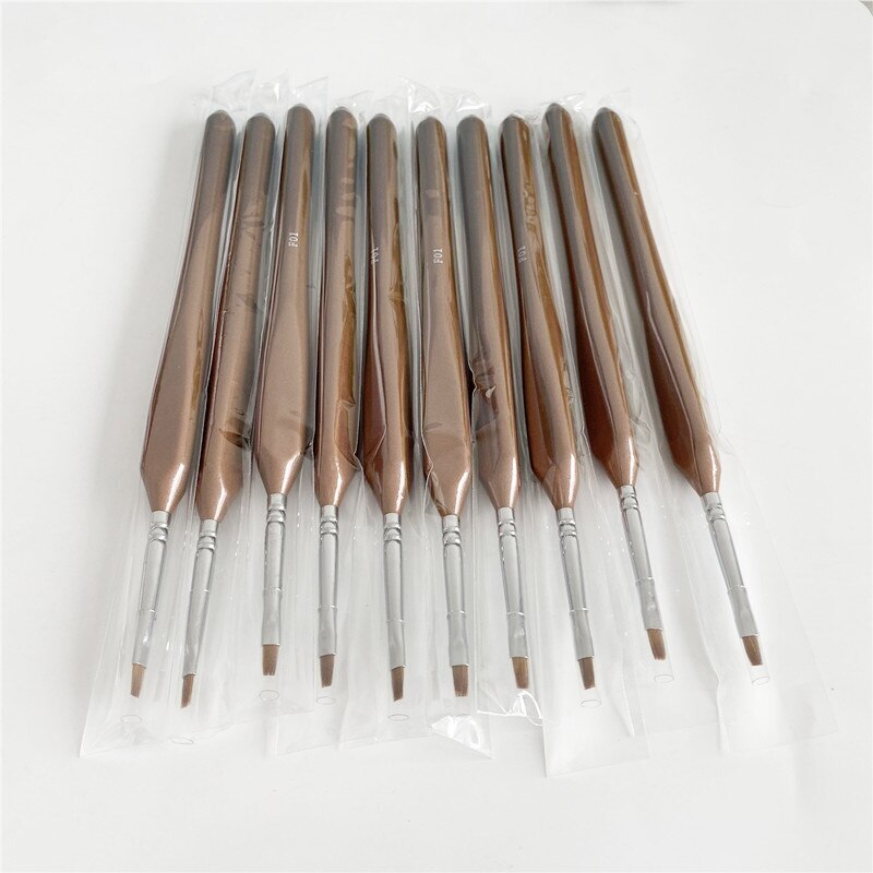Dental Sable Hair Brush Pen Porcelain Brushes Enamel Veneering Powder Opaque Fla