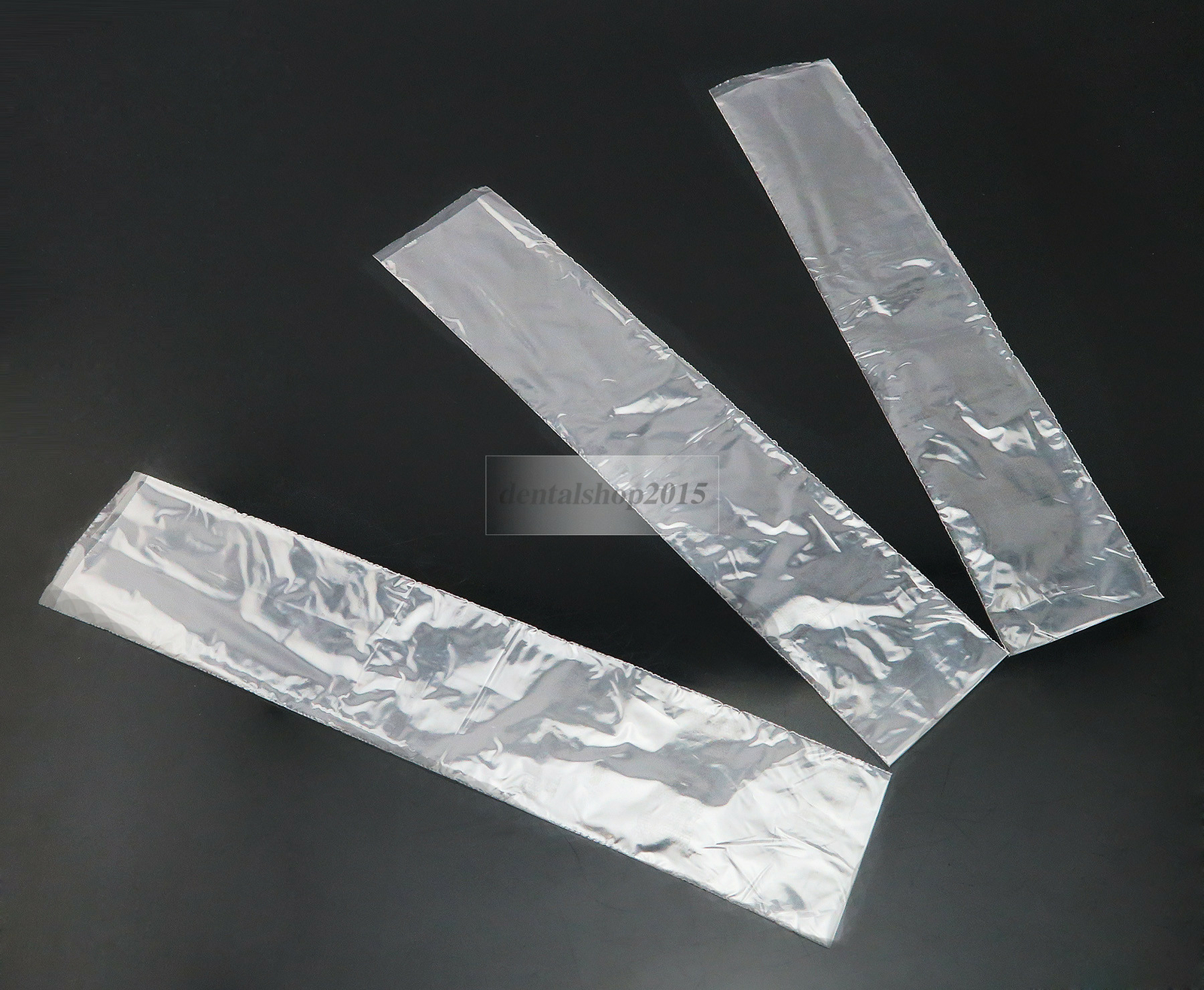 500pcs dental Digital X-ray Sensor Sleeve protect covers 1.6 X 7.7 clear plastic