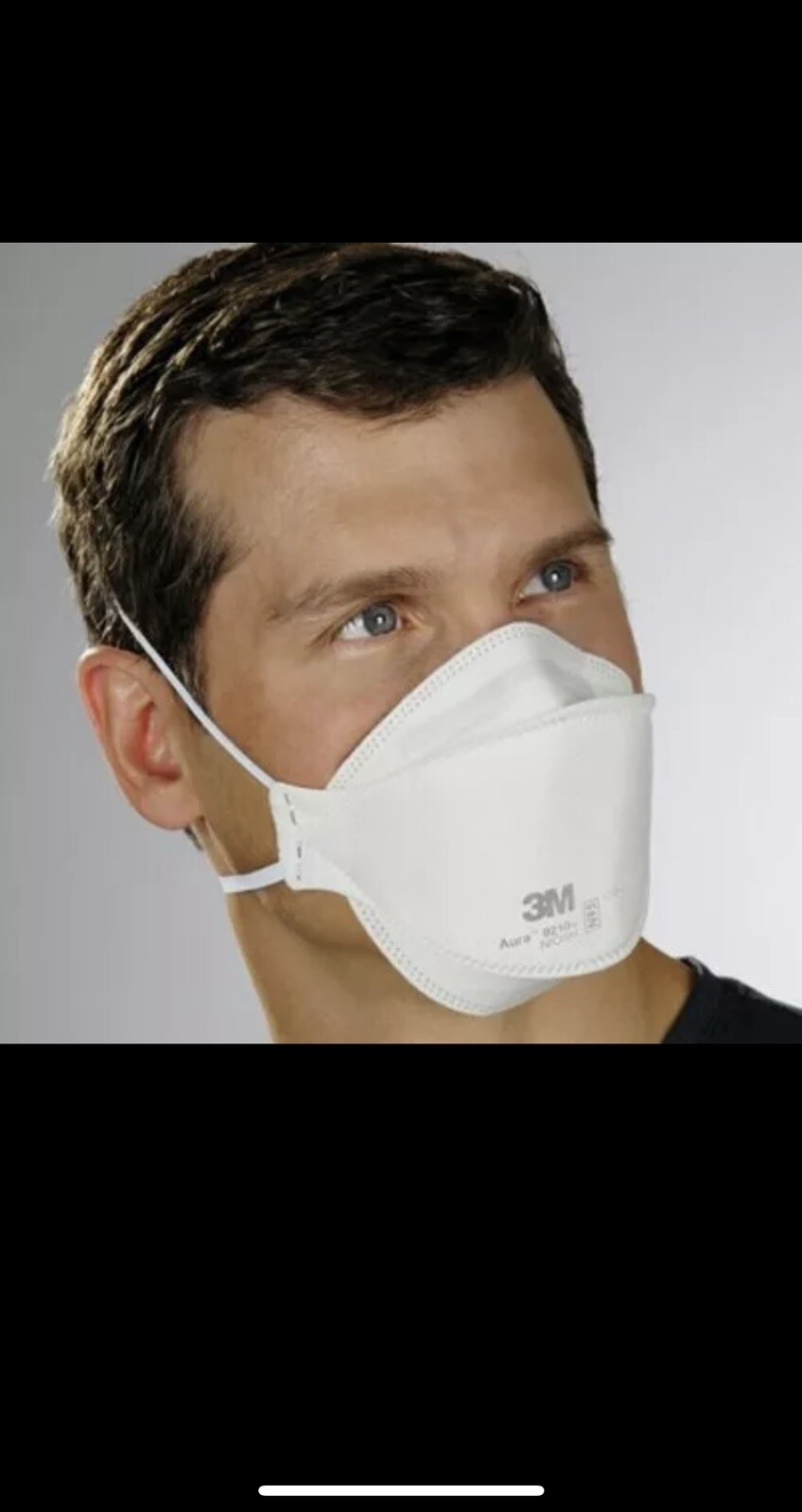 NEW! 3M 9210+ Aura N95 Particulate Respirator Face Masks NIOSH Approved 10- PK