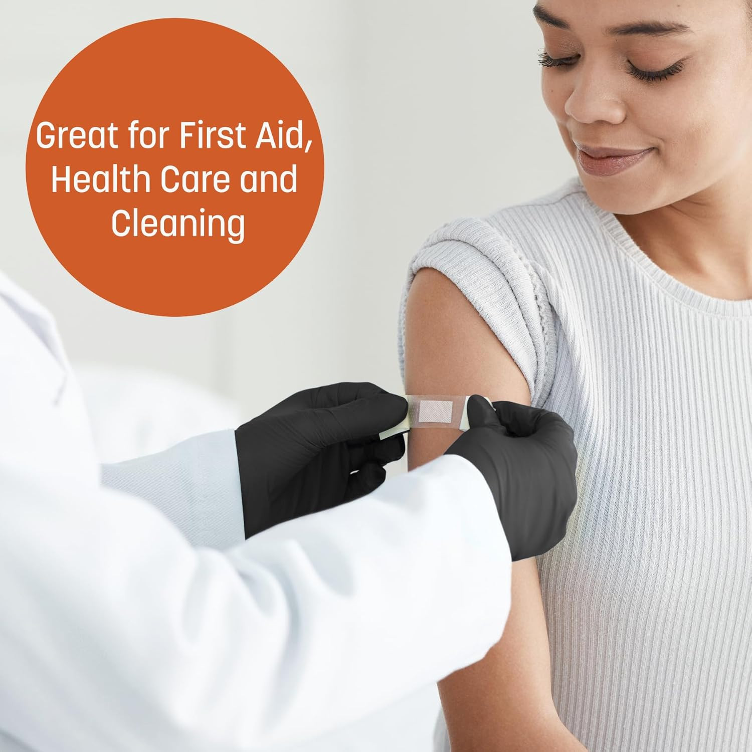 Black Nitrile Exam Gloves