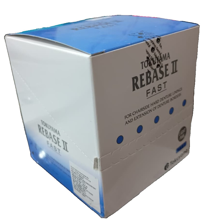 Tokuyama Rebase II FAST Chairside Hard Denture Reline Material – Free Shipping