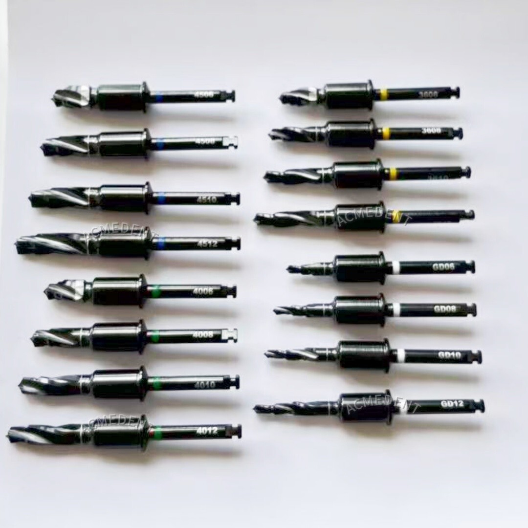 Implant Digital Guide Surgery Full Kit Conical Drills Pilot Tissue Punch Drill
