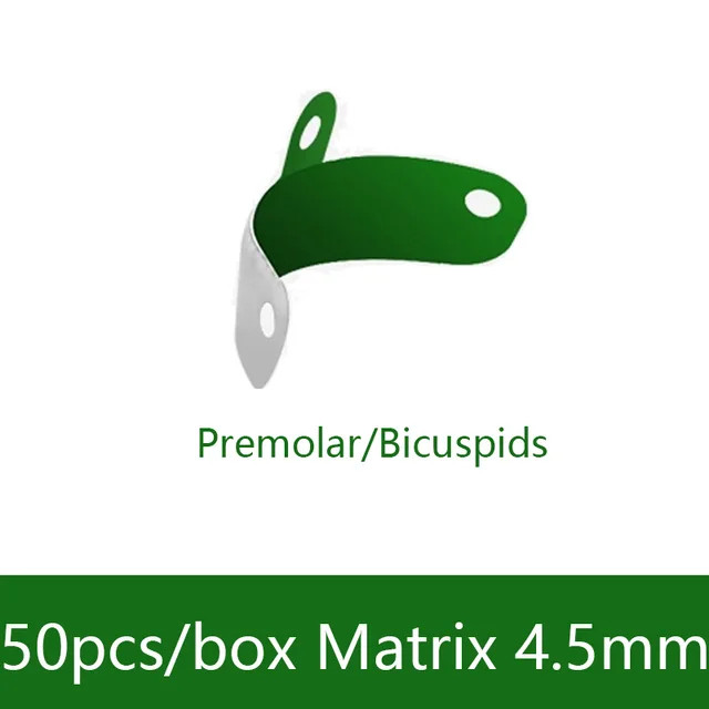 Dental Non-Stick Matrices Teflon Coating Full Curve Matrix Bands 3D Fit Garrison